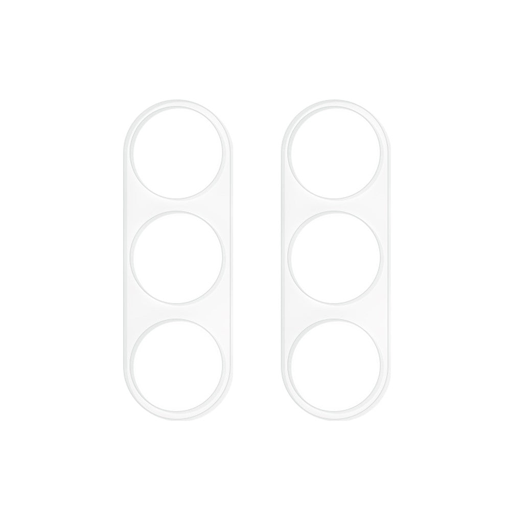 2Pcs For Samsung Galaxy S23 FE / M55 5G / C55 5G / F55 5G Camera Lens Protector 3D Arc Edge Tempered Glass Scratch-Resistant Lens Film