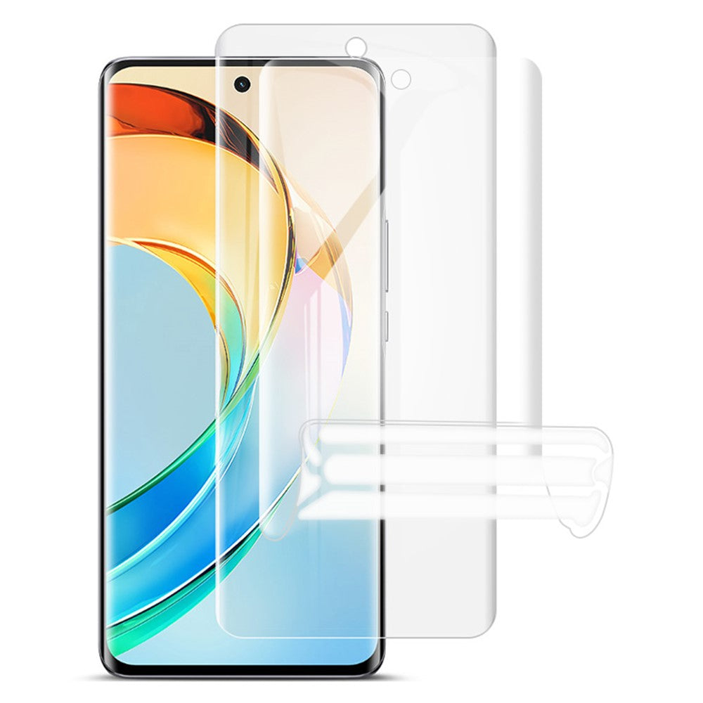 IMAK 2Pcs  /  Set Hydrogel Film III for Honor X50 5G / X9b 5G / Magic6 Lite 5G Super Transparent Screen Protector TPU Screen Film Guard