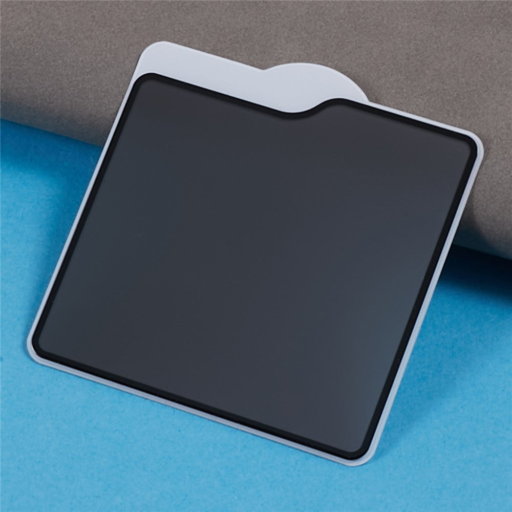 Til Samsung Galaxy Z Flip5 5G Anti-spion beskyttelsesfilm til bagskærm Ridsefast hærdet glasfilm