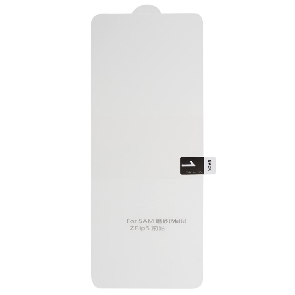 Samsung Galaxy Z Flip5 5G 1 set TPU+PET hydrogelfilm heltäckande framskärmskydd + bakfilm