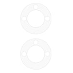 2Pcs For Honor X60 5G / X50 / X9b 5G Anti-Scratch Camera Lens Protector 3D Arc Edge Tempered Glass Rear Lens Film