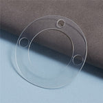 2Pcs For Honor X60 5G / X50 / X9b 5G Anti-Scratch Camera Lens Protector 3D Arc Edge Tempered Glass Rear Lens Film