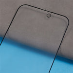 For iPhone 15 Pro Max AG Matte Screen Protector Tempered Glass Full Cover Anti-fingerprint Shield Film