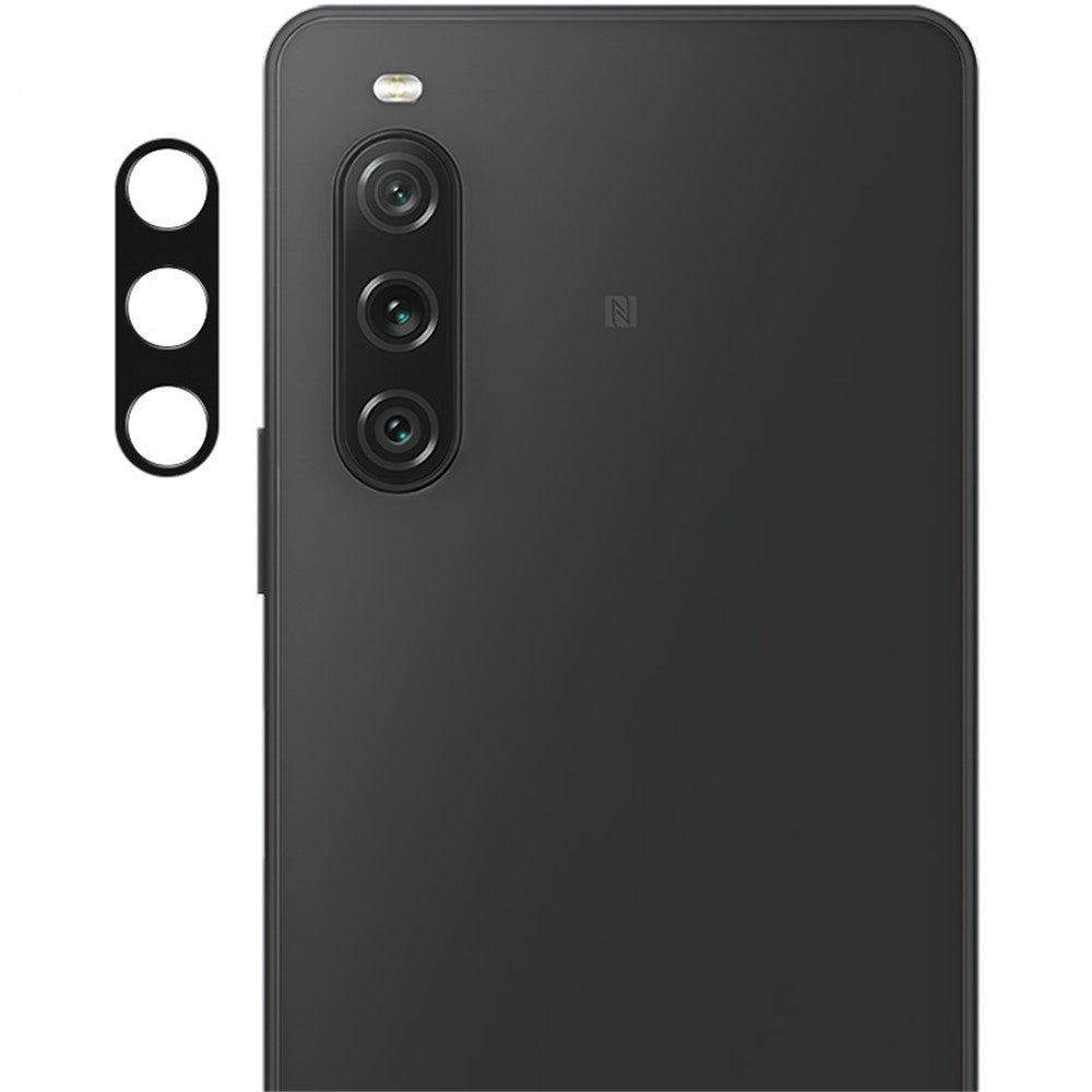 IMAK For Sony Xperia 10 V Metal Camera Lens Protector Anti-scratch Phone Rear Lens Bezel Protective Cover