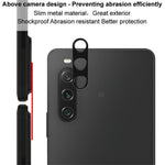 IMAK For Sony Xperia 10 V Metal Camera Lens Protector Anti-scratch Phone Rear Lens Bezel Protective Cover