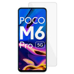 For Xiaomi Redmi 12 5G (Global) / Poco M6 Pro 5G Phone Screen Protector 0.3mm Arc Edge Tempered Glass HD Clear Film
