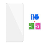 5Pcs For Xiaomi Redmi 12 5G (Global) / Poco M6 Pro 5G Tempered Glass Film 0.3mm Clear 2.5D Anti-Scratch Screen Protector