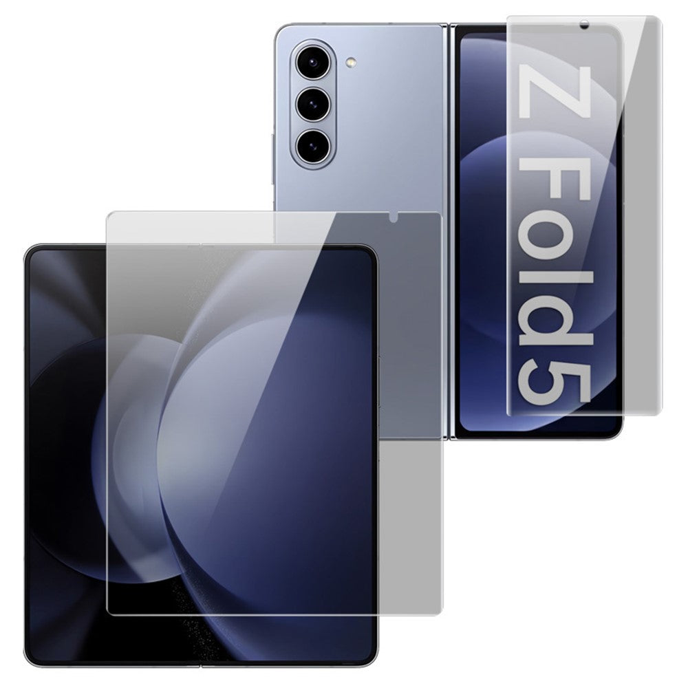 IMAK Anti-spy TPU Hydrogel Film III til Samsung Galaxy Z Fold5 5G, front + indvendig fuld skærmbeskytter