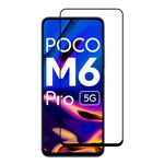 RURIHAI 10Pcs For Xiaomi Redmi 12 5G (Global) / Poco M6 Pro 5G Screen Protector 2.5D 0.26mm Secondary Hardening High Aluminum-silicon Glass Film