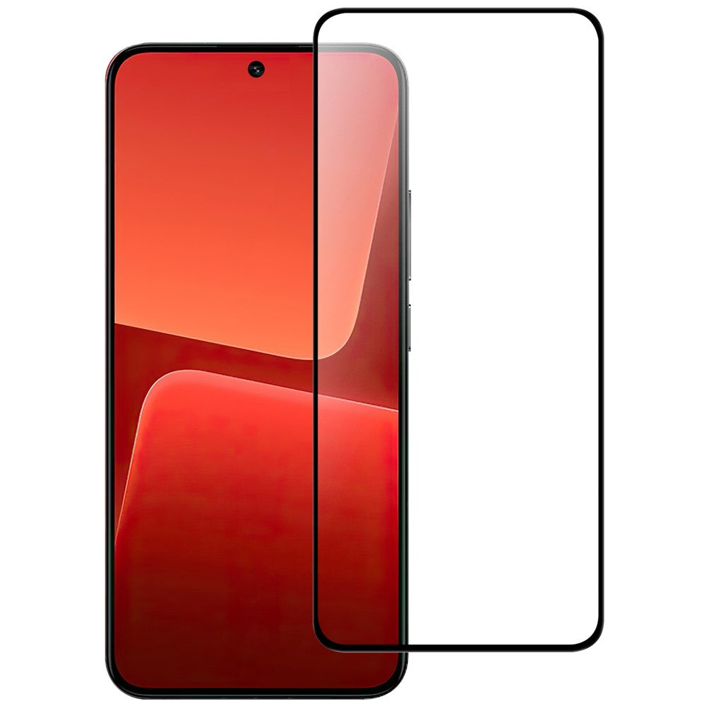 For Xiaomi 13T / 13T Pro AGC Tempered Glass with Black Edge Full Glue Full Coverage Screen Protector