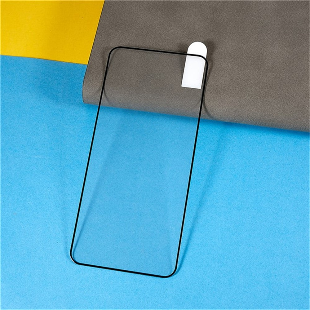 For Huawei Mate 60 Silk Printing Phone Full Screen Protector Full Glue Black Edge Tempered Glass Film