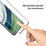 ENKAY HAT PRINCE 2PCS for Huawei Mate 60 Pro+ / Mate 60 Pro 3D Curved Tempered Glass Hot Bending Side Glue Screen Protector Support Fingerprint Unlock