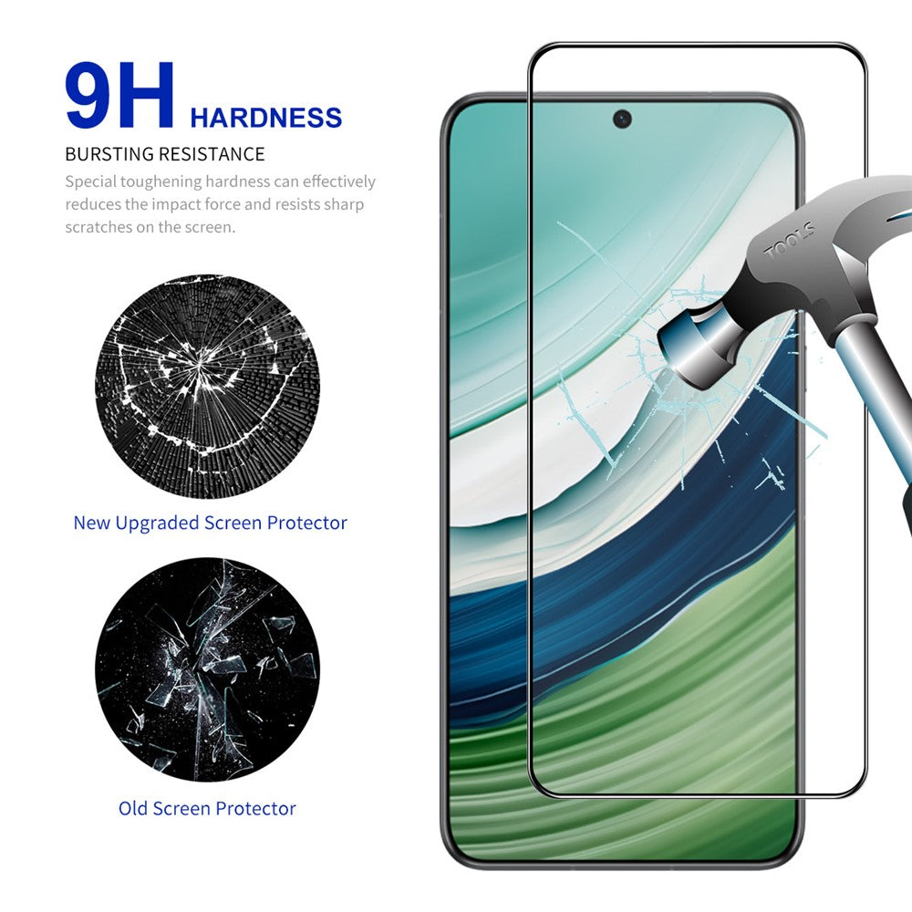 ENKAY HAT PRINCE 5Pcs for Huawei Mate 60 High Aluminium-silicon Glass Film 0.26mm 9H 2.5D Screen Protector