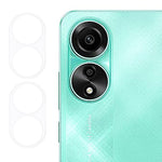 2Pcs For Oppo A78 4G Camera Lens Protector 3D Arc Edge HD Tempered Glass Lens Film