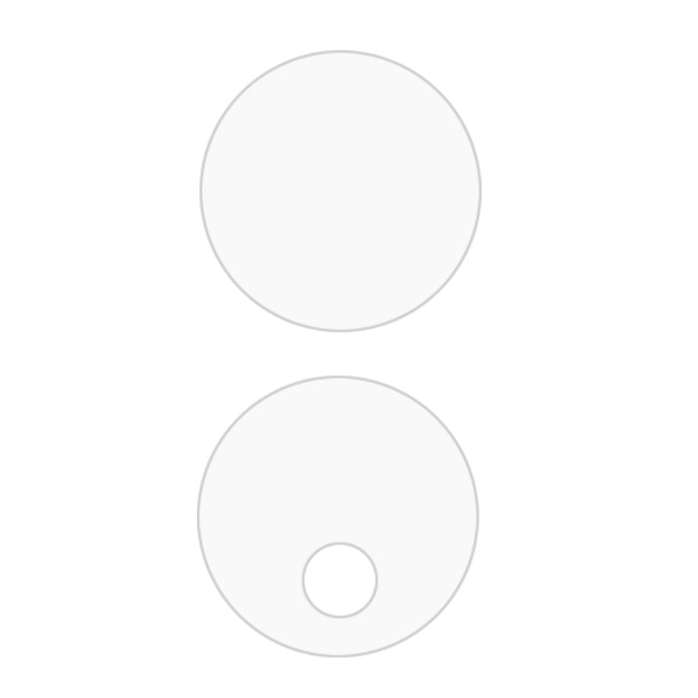 1 Set Camera Lens Film for Honor MagicPad 13 , 2.5D Arc Edge Tempered Glass Lens Protector