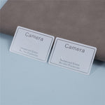 1 Set Camera Lens Film for Honor MagicPad 13 , 2.5D Arc Edge Tempered Glass Lens Protector
