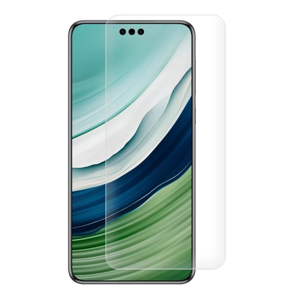 RURIHAI För Huawei Mate 60 Pro+ / Mate 60 Pro Helskärm UV Flytande Film HD Klart Hög Aluminium-Silikon Glas 3D Skärmskydd Stöder Fingeravtryckslåsning