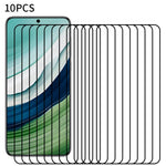 RURIHAI 10Pcs For Huawei Mate 60 Secondary Hardening Screen Protector Explosion-proof 2.5D 0.26mm High Aluminum-silicon Glass Film