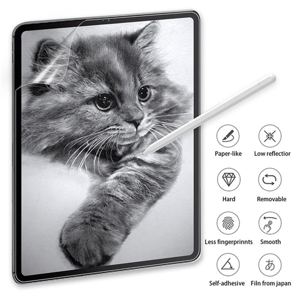 Paper-like Screen Protector for Xiaomi Pad 6 / Pad 6 Pro , High Touch Sensitivity Matte PET Film