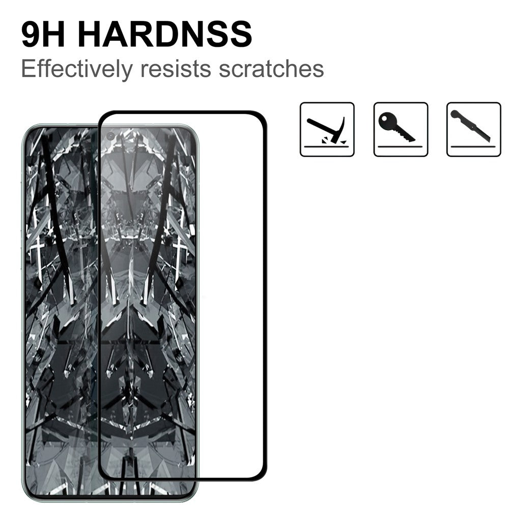 For Huawei Mate 60 AGC Tempered Glass with Black Edge Full Glue Full Coverage Screen Protector