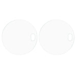2Pcs Camera Lens Protector for Huawei Mate 60 Pro / Mate 60 Pro+ , Transparent 2.5D Arc Edge Tempered Glass Back Lens Film