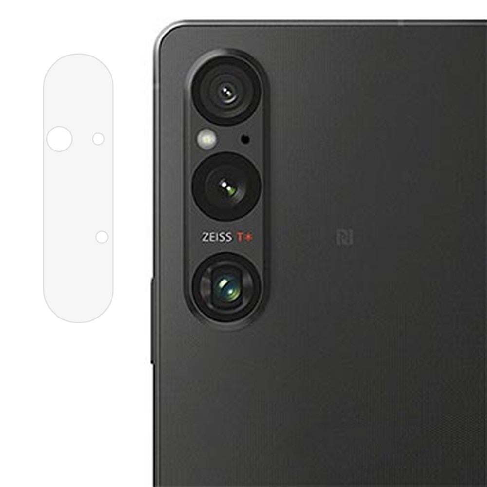 For Sony Xperia 1 V Camera Lens Film Ultra HD Soda-Lime Glass Back Camera Lens Protector