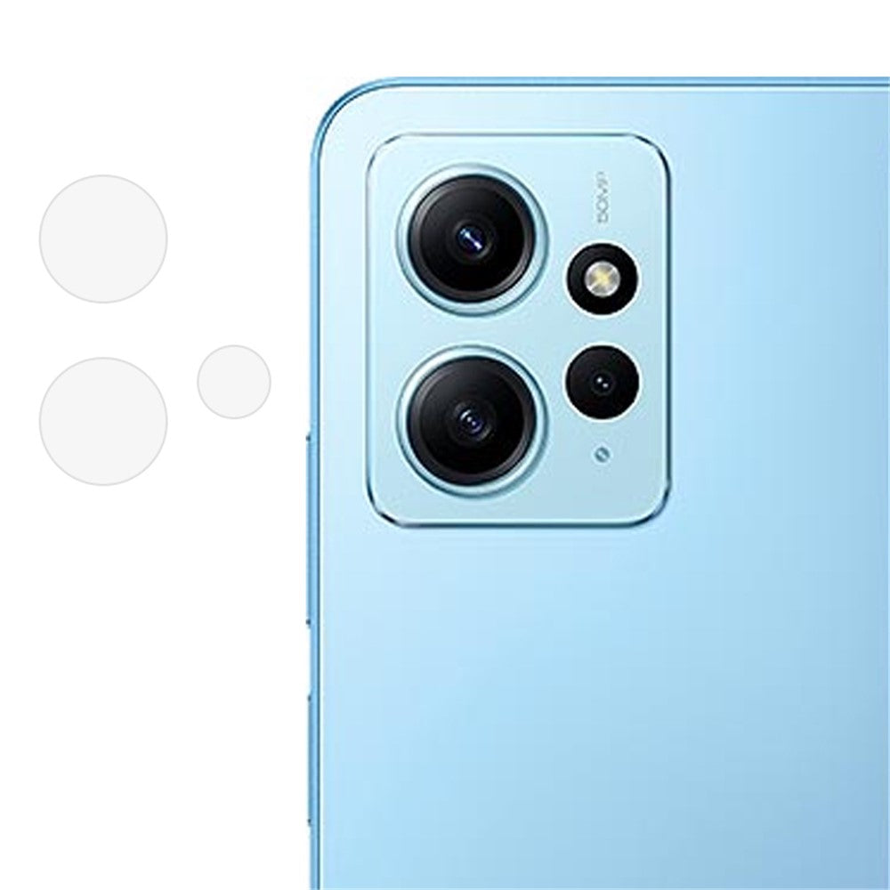 Xiaomi Redmi Note 12 4G Kameralinsskydd Ultra HD Soda-Lime Glasskyddsfilm