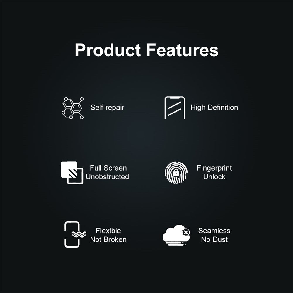 ENKAY HAT PRINCE For Huawei Mate 60 Flexible TPE+PET+TPU Hydrogel Film Phone Screen Protector