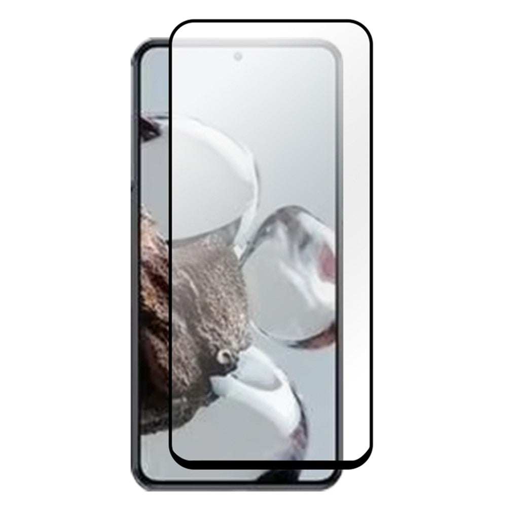 RURIHAI För Xiaomi 13T / 13T Pro / Redmi K60 Ultra Skärmskydd 0,26 mm 2,5D Sekundärhärdande Hög Aluminium-Kisel Glasfilm