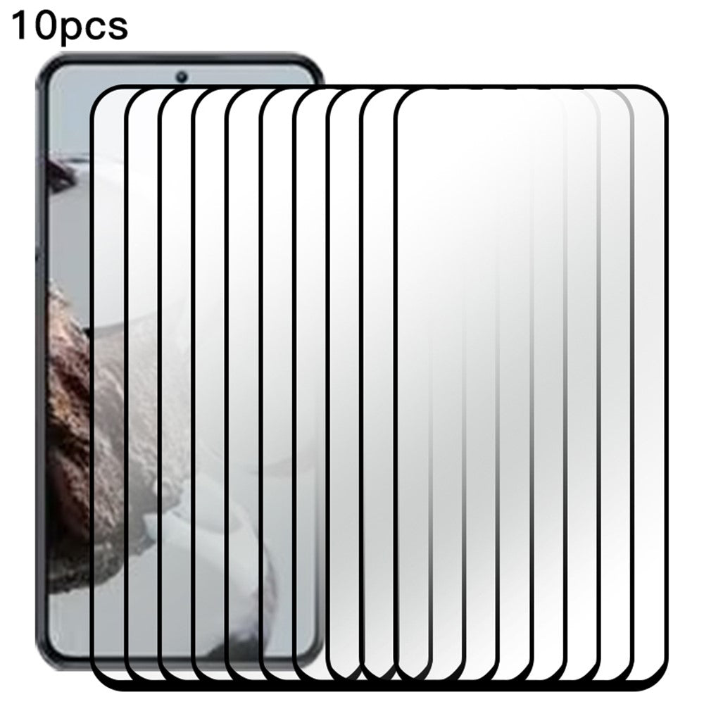RURIHAI 10 st. för Xiaomi 13T / 13T Pro / Redmi K60 Ultra sekundärhärdande skärmskydd hög aluminium-kiselglasfilm