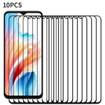 RURIHAI 10Pcs For Oppo A38 4G Screen Protector 2.5D 0.26mm High Aluminum-silicon Glass Film