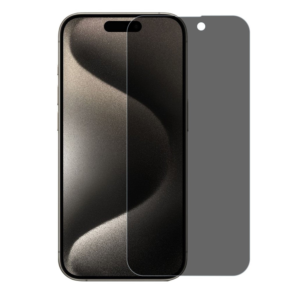NORTHJO A+ 28 Degree HD Privacy Screen Protector for iPhone 15 Plus / 15 Pro Max Anti-Spy High Aluminum-silicon Glass Film