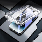 For iPhone 15 Pro Max Dust-free Installation Tempered Glass Film Silk Printing HD Clear Full Screen Protector