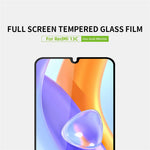 PINWUYO JK Härdat Glas Film Series-2 för Xiaomi Redmi 13C 4G / 13C 5G / 13R 5G / Poco M6 5G / Poco C65 4G Skärmskydd HD Heltäckande Film