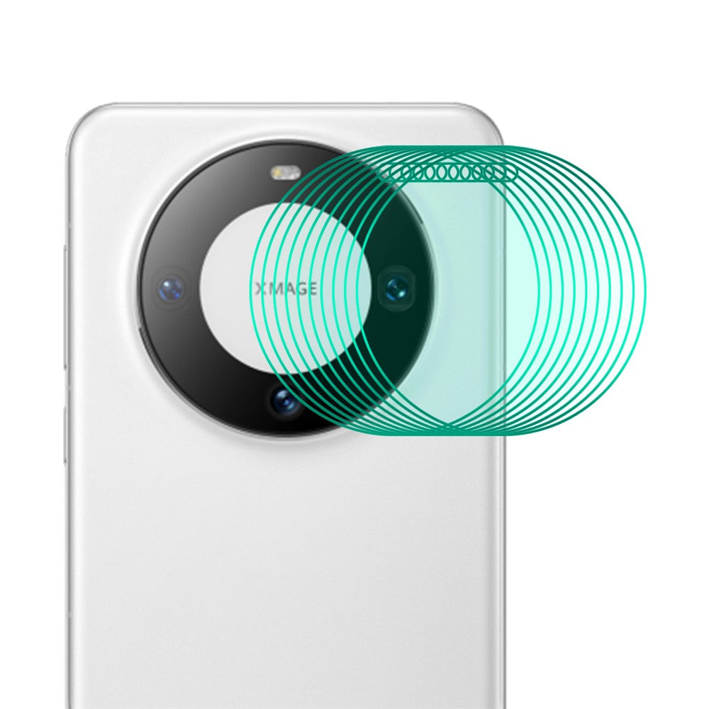 ENKAY HAT PRINCE 10 st för Huawei Mate 60 kameralinsskydd 0,2 mm 9H hög aluminium-kiselglas bakre linsfilm