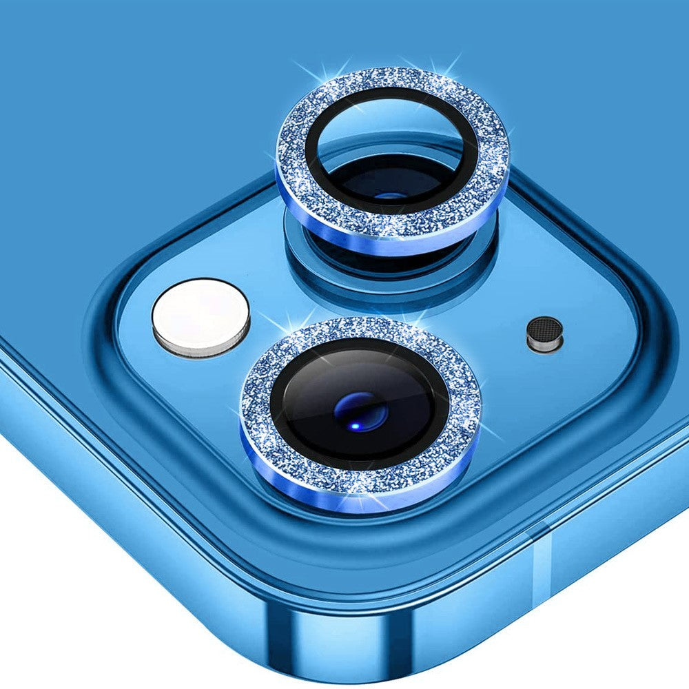 ENKAY HAT PRINCE For iPhone 15 / 15 Plus Camera Lens Protector Glitter Tempered Glass Lens Film