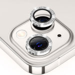 ENKAY HAT PRINCE For iPhone 15 / 15 Plus Camera Lens Protector Glitter Tempered Glass Lens Film