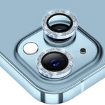 ENKAY HAT PRINCE For iPhone 15 / 15 Plus Camera Lens Protector Glitter Tempered Glass Lens Film
