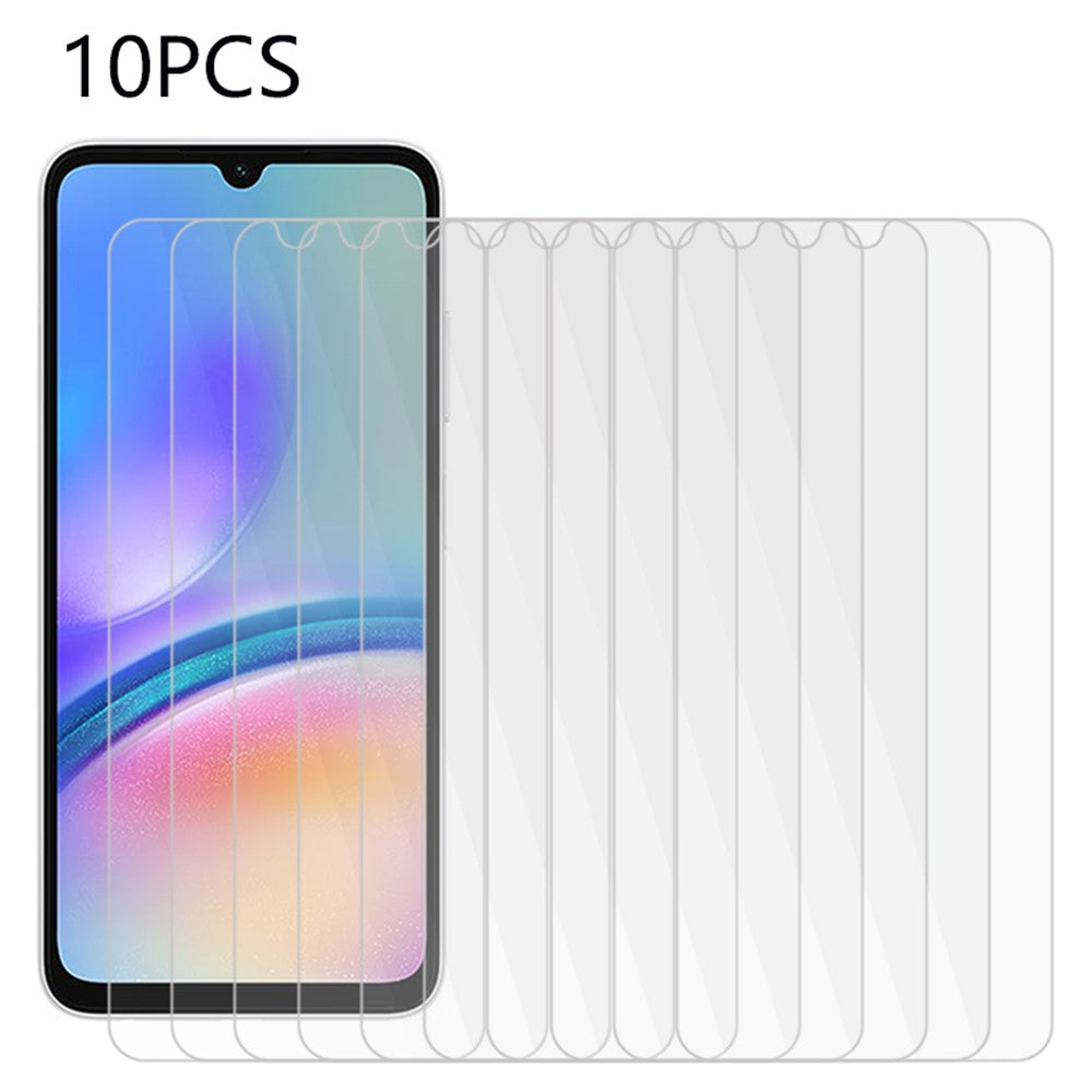 10PCS For Samsung Galaxy A05s 4G 2.5D 0.3mm HD Screen Protector Tempered Glass Anti-Scratch Film
