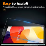 For Xiaomi Redmi Pad SE Screen Protector HD Clear Arc Edge Tempered Glass Tablet Screen Film
