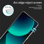 PINWUYO JK 3D-böjd härdad glasfilm-2 för Xiaomi 13T / 13T Pro / Redmi K60 Ultra explosionsskyddande skärmskydd med självhäftande klistermärke