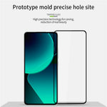 PINWUYO JK 3D-böjd härdad glasfilm-2 för Xiaomi 13T / 13T Pro / Redmi K60 Ultra explosionsskyddande skärmskydd med självhäftande klistermärke