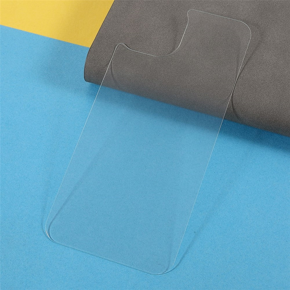 For iPhone 15 Pro Max Phone Back Cover Film 0.3mm Arc Edge Anti-scratch Back Protector
