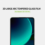 MOFI JK 3D-härdat glasfilm-1 för Xiaomi 13T / 13T Pro / Redmi K60 Ultra explosionsskyddande böjt skärmskydd