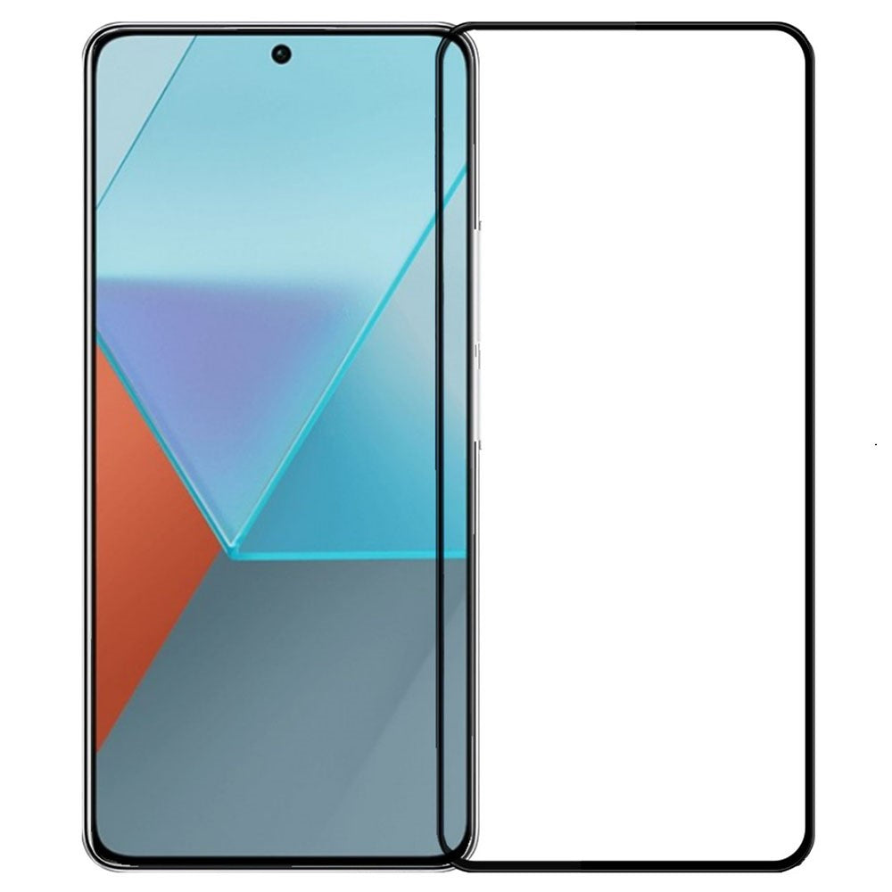 MOFI JK 3D-härdat glasfilm-1 för Xiaomi Redmi Note 13 5G / Note 13 Pro 5G böjt skärmskydd