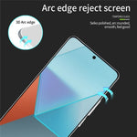 MOFI JK 3D-härdat glasfilm-1 för Xiaomi Redmi Note 13 5G / Note 13 Pro 5G böjt skärmskydd