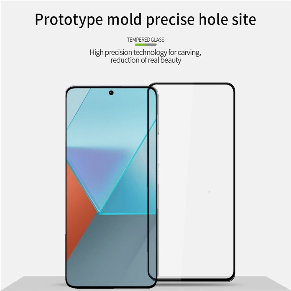 MOFI JK 3D Tempered Glass Film-1 for Xiaomi Redmi Note 13 5G / Note 13 Pro 5G Curved Screen Protector