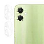 2Pcs For Samsung Galaxy A05 4G Camera Lens Protector 3D Arc Edge Tempered Glass Lens Film