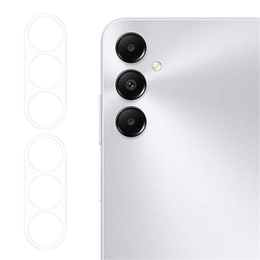 2Pcs For Samsung Galaxy A05s 4G / F14 4G / M14 4G Lens Film 3D Arc Edge Tempered Glass Camera Lens Protector