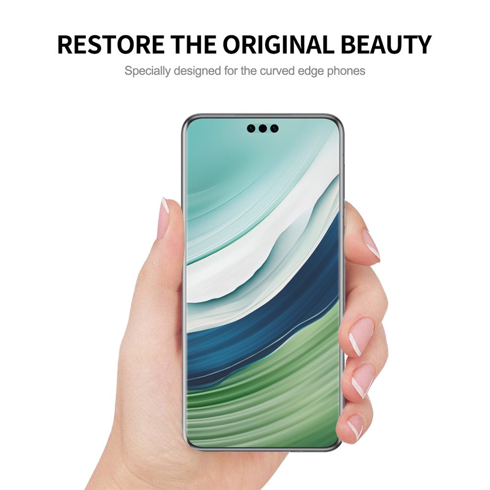 ENKAY HAT PRINCE 10Pcs  /  Pack For Huawei Mate 60 Pro / 60 Pro+ High Definition Screen Protector 3D Curved Full Cover Hot Bending PET Screen Film